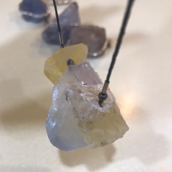 Hand made crystal necklace. Made by hand. - Picture 2 of 6